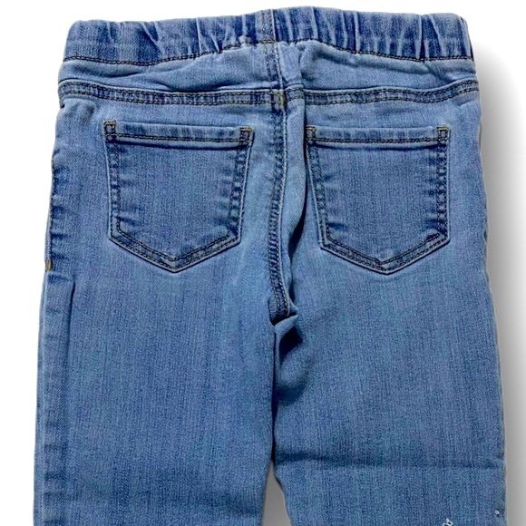Oshkosh, GUC, Light Wash, Pull On, Elastic Waist, Jeggings, Girls, Size 4T - Picture 7 of 11